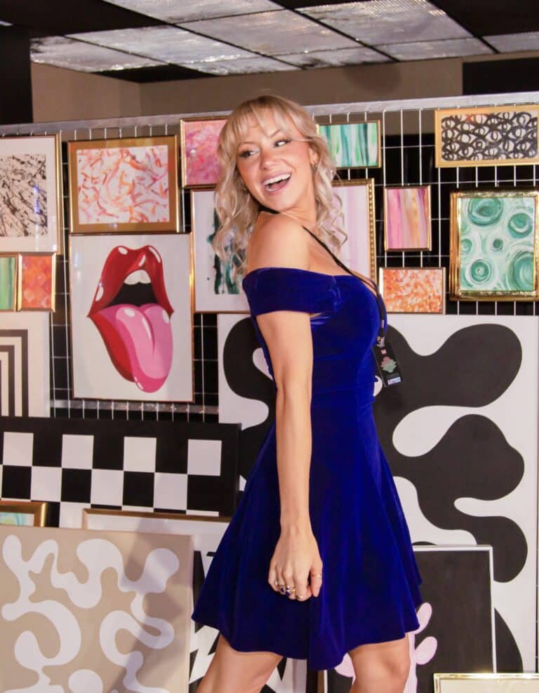 Kaleigh Ratchet Gold Artist Designer Extraordinaire