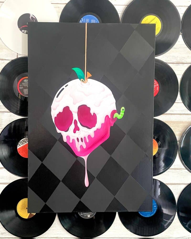Ratchet Gold Art & Design - DEAD HEAD PAINTING