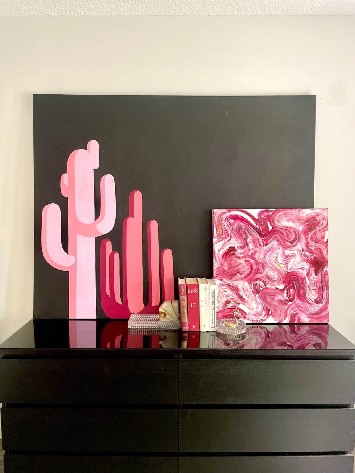 CACTI and CHERRY BOMB Paintings ratchet gold art & design